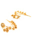 Gold-Plated Handcrafted Dome Shaped Jhumkas