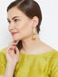 Gold-Toned Contemporary Jhumkas