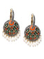 Gold-Plated Contemporary Hoop Earrings