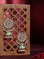 Gold-Plated Enamelled Dome Shaped Jhumkas