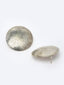 Silver-Plated Circular Shaped Oxidized Studs