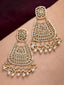 Gold-Plated Contemporary Handcrafted Chandbalis Earrings