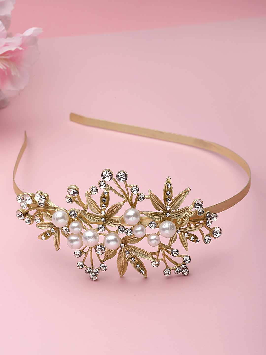 Women Embellished Beaded Hairband