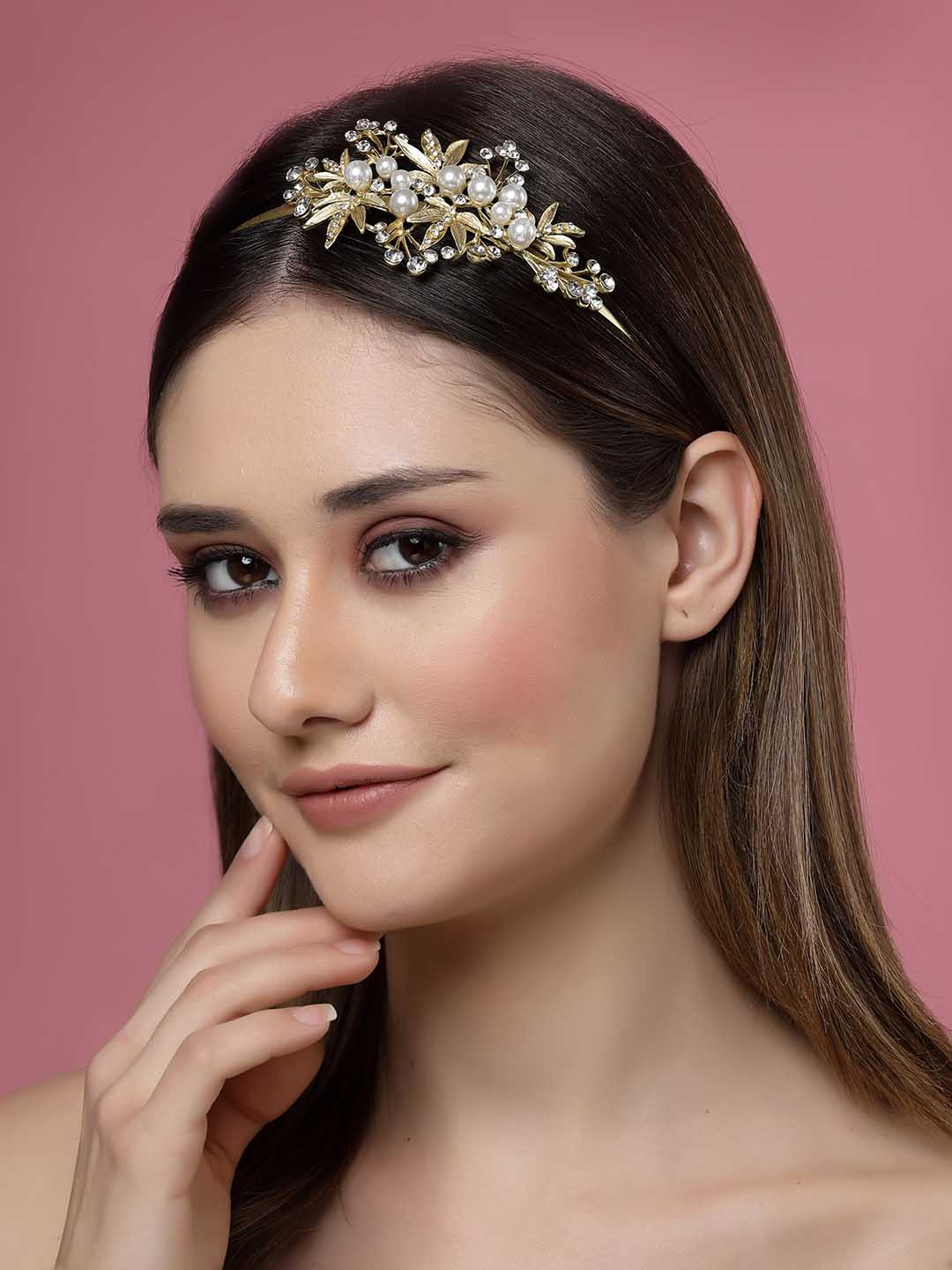 Women Embellished Beaded Hairband