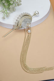 Gold Plated Embellished Hairstick