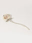 Women Gold-Plated Rose Shaped Hairstick