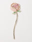 Women Gold-Plated Rose Shaped Hairstick