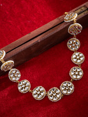 Gold-Plated Kundan Studded Matha Patti