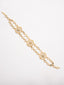 Gold-Plated Kundan Studded & Pearls Beaded Matha Patti