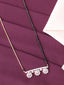 Gold-Plated Artificial Stones and Beads Mangalsutra