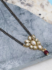 Gold-Plated Kundan Mangalsutra