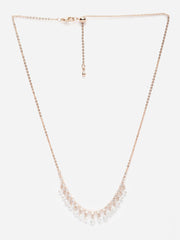 Gold-Plated CZ Studded Chain