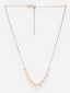 Gold-Plated Cubic Zirconia Studded Chain