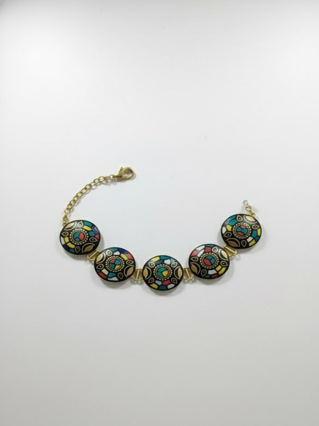 Gold-Plated Artificial Beaded Jewellery Set