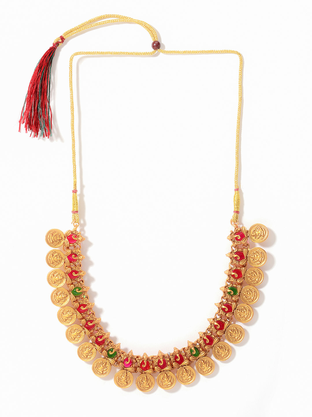 Gold-Plated & Beaded Jewellery Set