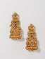 Set of 2 Gold-Plated Stone-Studded Necklace & Earrings