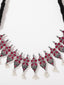 Silver-Plated Stone-Studded & Beaded Jewellery Set