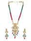 Gold-Plated Kundan Studded Handcrafted Jewellery Set