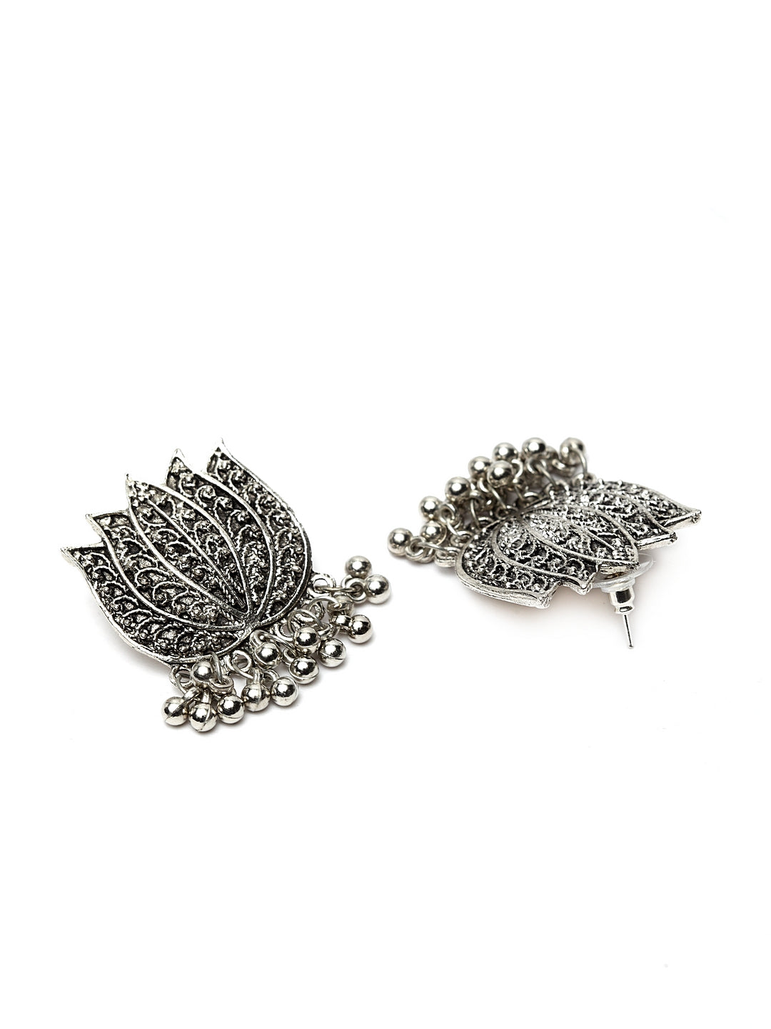 Oxidised Silver-Plated Handcrafted Jewellery Set
