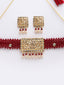 Gold-Plated Kundan-Studded & Artificial Beaded Jewellery Set