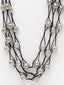 Silver-Toned German Silver Oxidised Necklace