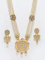 Gold-Plated Stone-Studded Jewellery Set