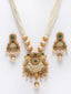 Antique Kundan & Pearls Handcrafted Jewellery Set