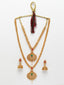 Set Of 6 Gold-Plated Stones Studded & Beaded Jewellery Set