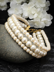 Gold-Plated Pearls Necklace