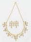 Gold-Plated & White Reversible Jewellery Set