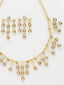 Gold-Plated & White Reversible Jewellery Set