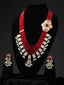 Gold-Plated Kundan Stone Studded & Beaded Jewellery Set