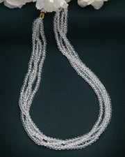 White Layered Necklace