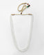 White Layered Necklace