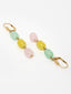 Women Gold-Plated Green & Yellow Pearl Beaded Jewellery Set