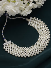 White Statement Necklace