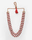 Red & White Handcrafted Necklace