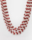 Red & White Handcrafted Necklace