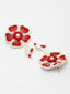 Floral Shaped Beads Studded Jewellery Set