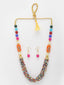 Gold-Plated Beaded Layered Jewellery Set