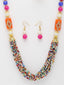 Gold-Plated Beaded Layered Jewellery Set