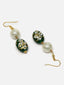 Gold-Plated Pearl & Stone-Studded Jewellery Set