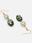 Gold-Plated Pearl & Stone-Studded Jewellery Set