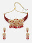 Gold-plated Necklace and Earrings