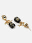 Gold-Plated Stone-Studded & Pearl-Beaded Jewellery Set