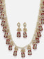 Gold-Plated Necklace and Earrings