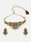 Gold Plated Stones Studded Jewellery Set