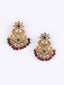 PANASH- Gold-Plated Kundan Studded & Pearl Beaded Jewellery Set