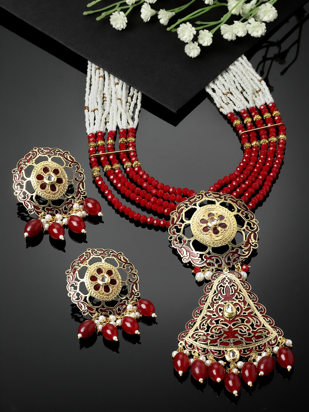 Gold Plated Jewellery Set