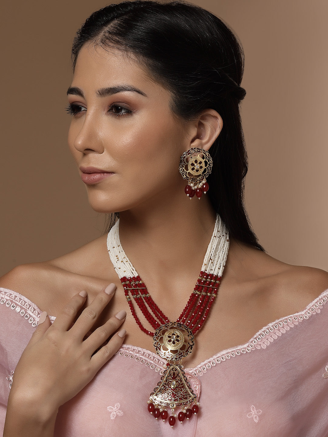 Gold Plated Jewellery Set
